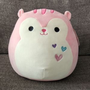 12" Sarah the Squirrel valentines Squishmallow